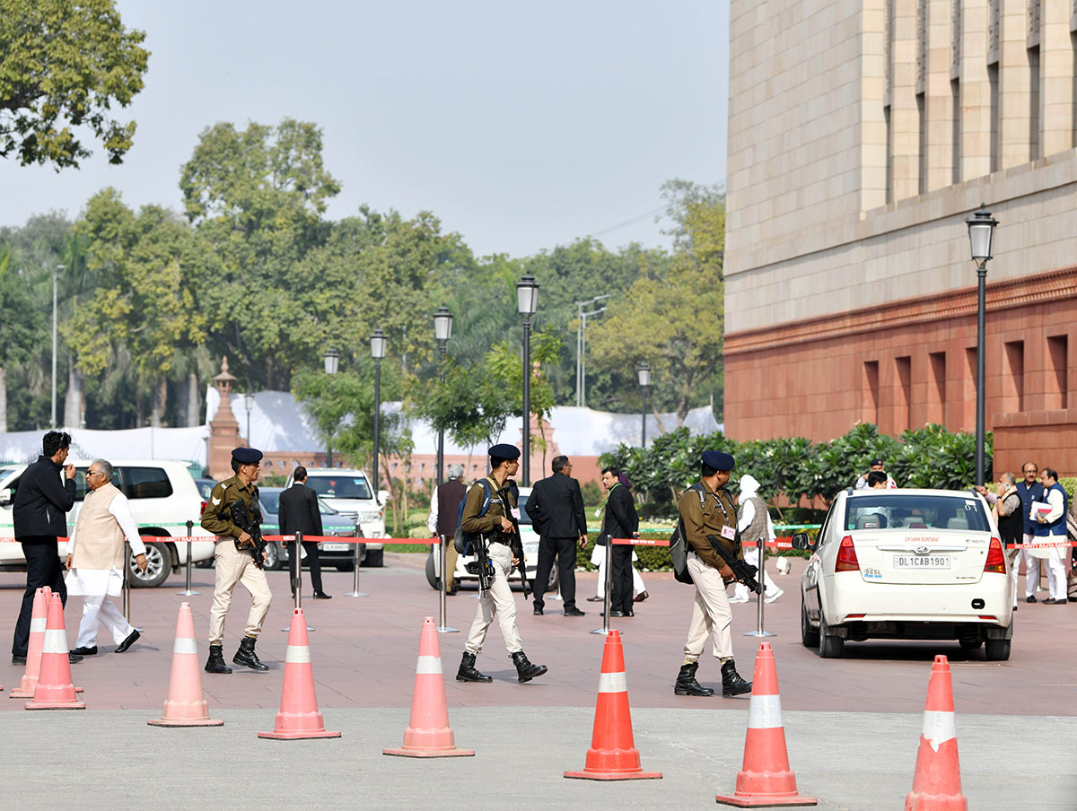 Day after breach, security curbs around Parl complex