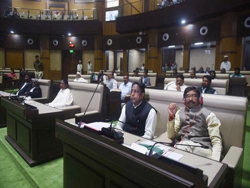 Ruckus In Jharkhand Assembly; 3 BJP MLAs Suspended, Marshalled Out