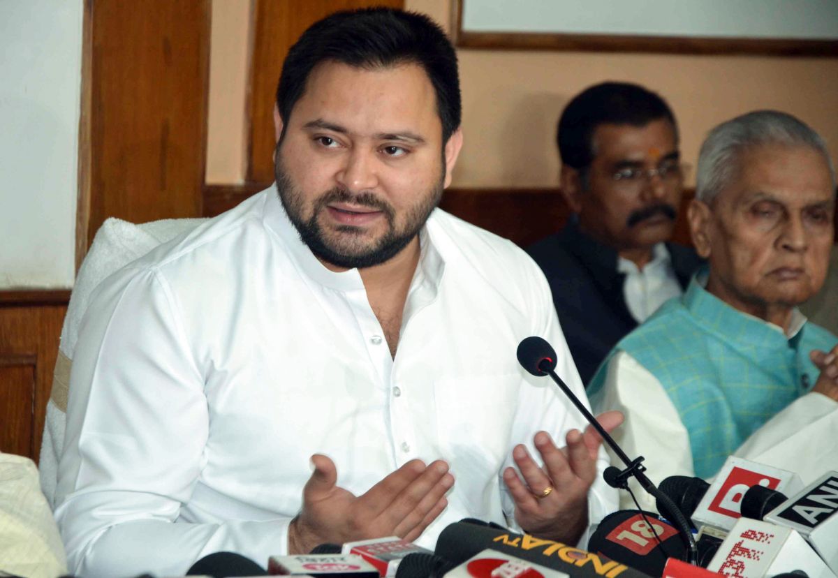 Defamation case dropped as Tejashwi withdraws remark