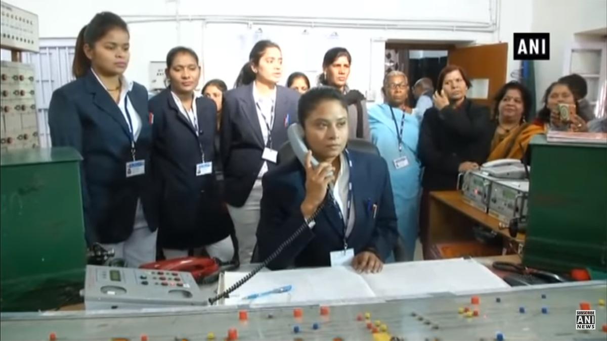 All women-staffed railway station