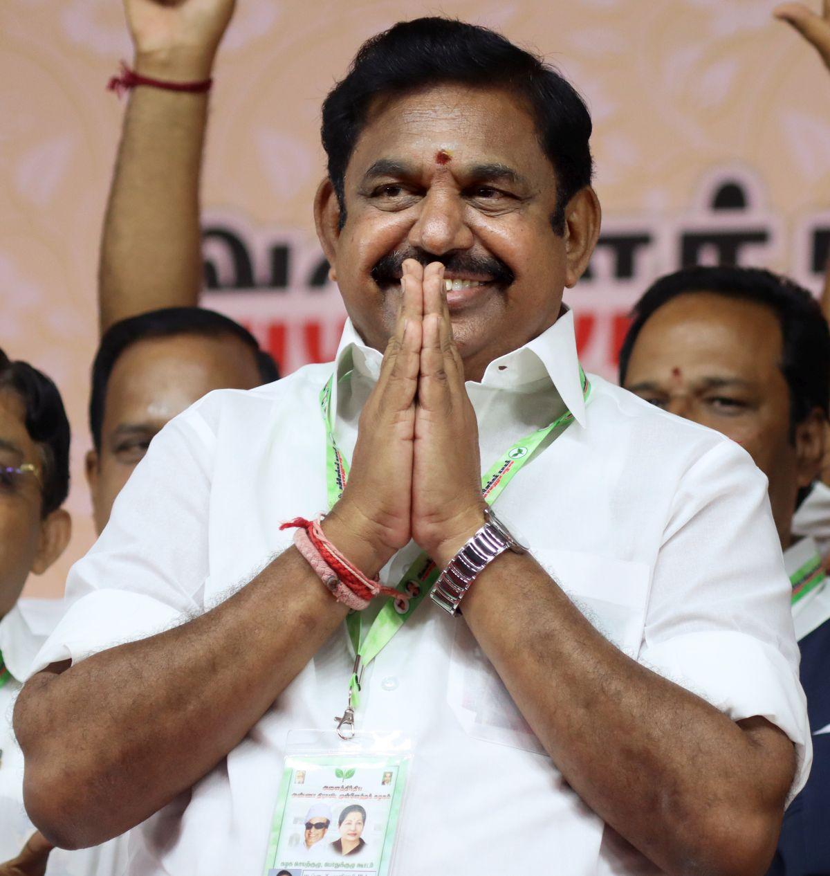 AIADMK leader Edappadi K Palaniswami