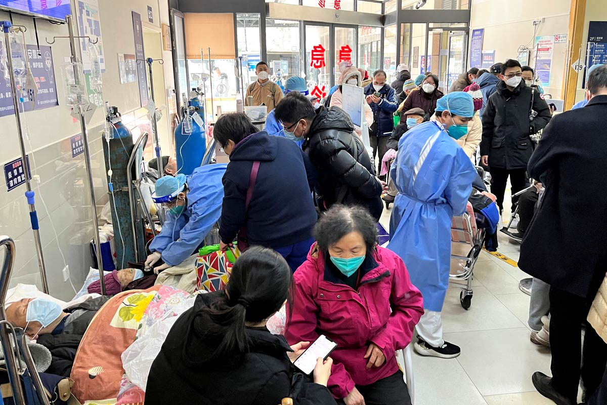 Covid Chaos In China's Hospitals