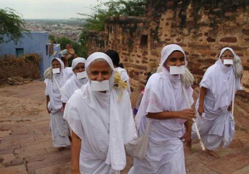 Jain monks. Representational image