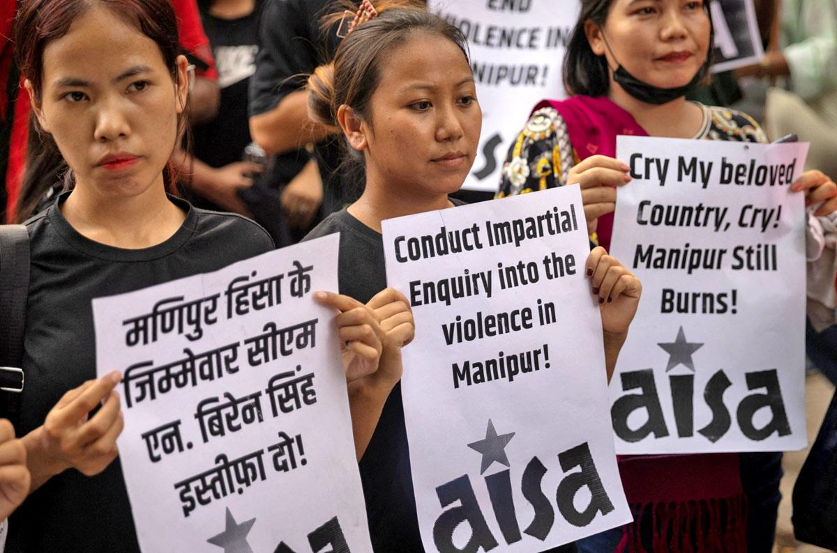 Stop Violence! India Tells Manipur - Rediff.com India News