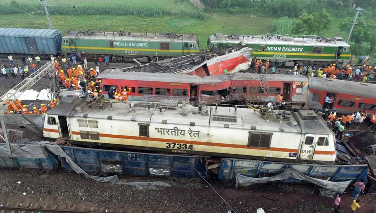 Toll in Odisha triple train crash rises to 261