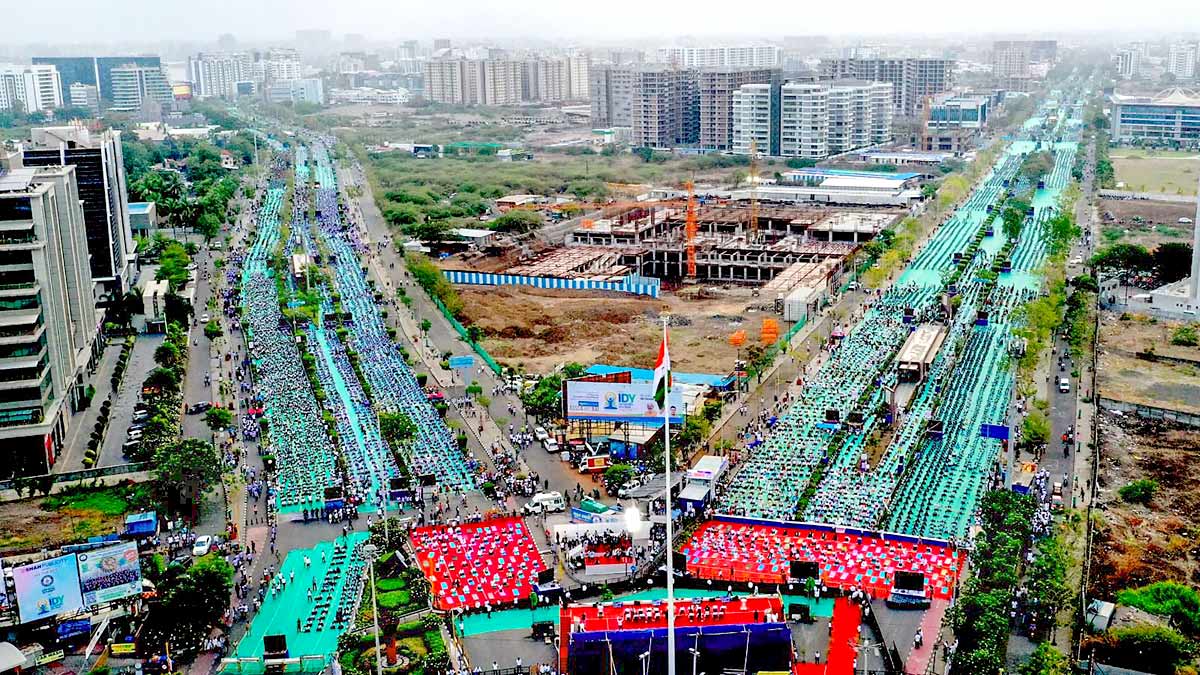 Yoga Day event in Surat sets Guinness World Record