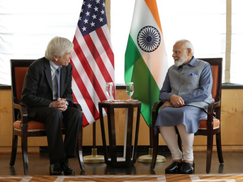 PM with Nobel prize-winning American economist Paul Romer