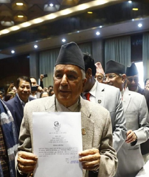 Ram Chandra Poudel/File image/ANI