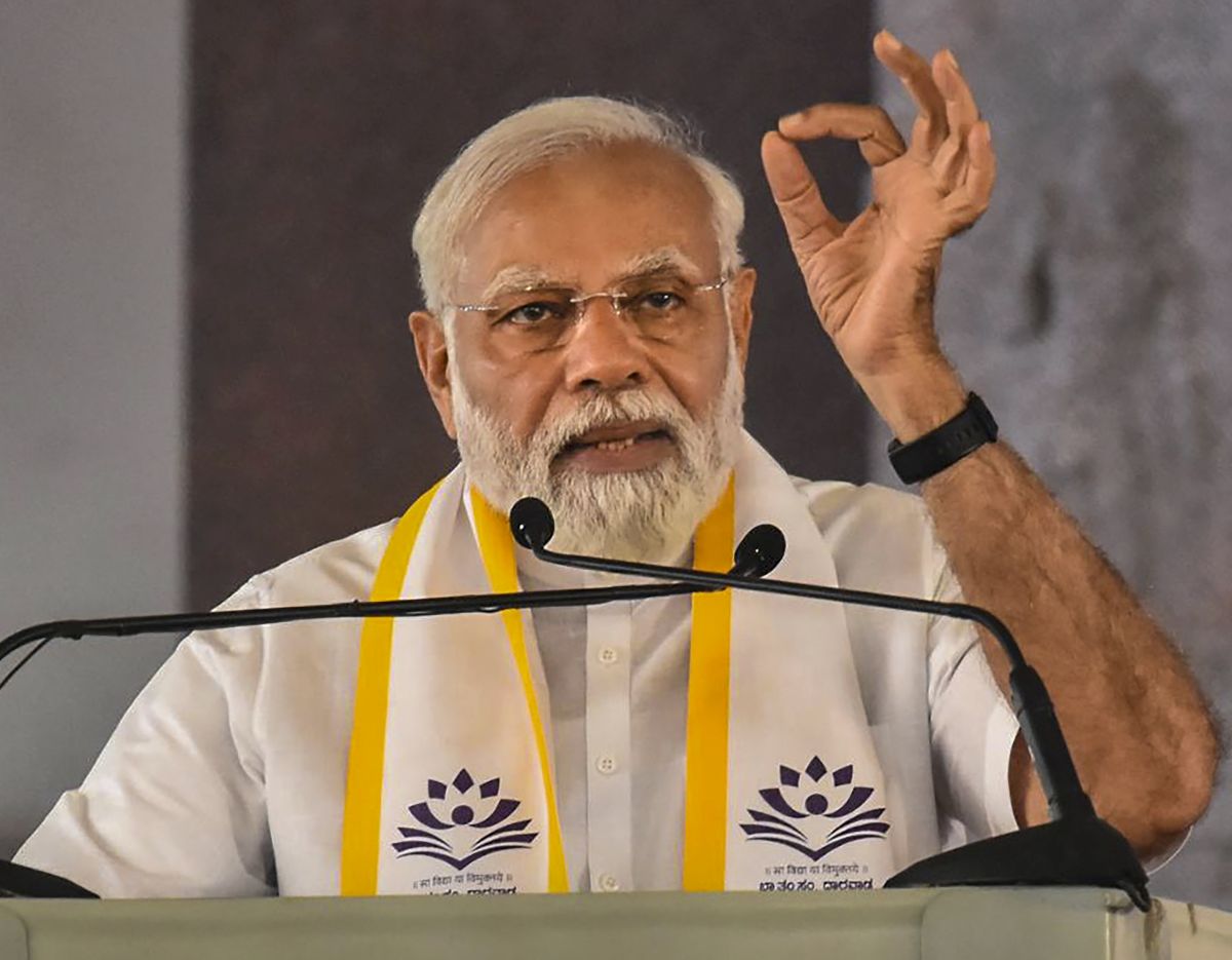 My fight against corruption has angered some: Modi