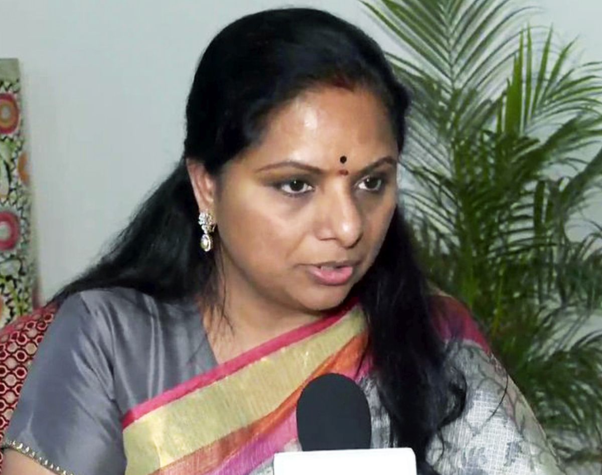 No interim relief for Kavitha from SC against ED summons photo