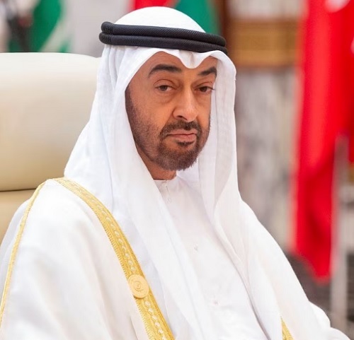 UAE Prez Sheikh Mohamed bin Zayed Al Nahyan/Reuters