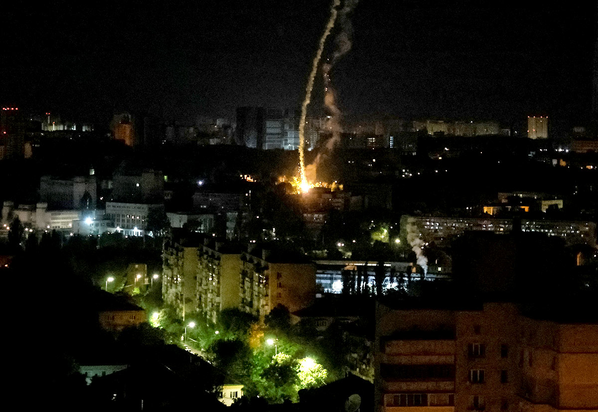 Putin Bombards Kyiv With Missiles