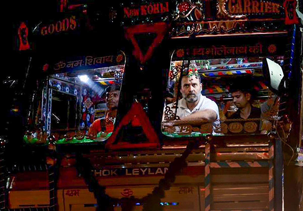 Rahul's truck ride a security breach: Haryana minister