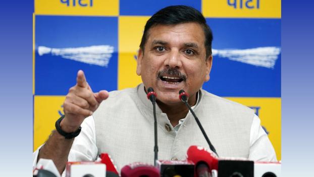AAP leader Sanjay Singh/File image
