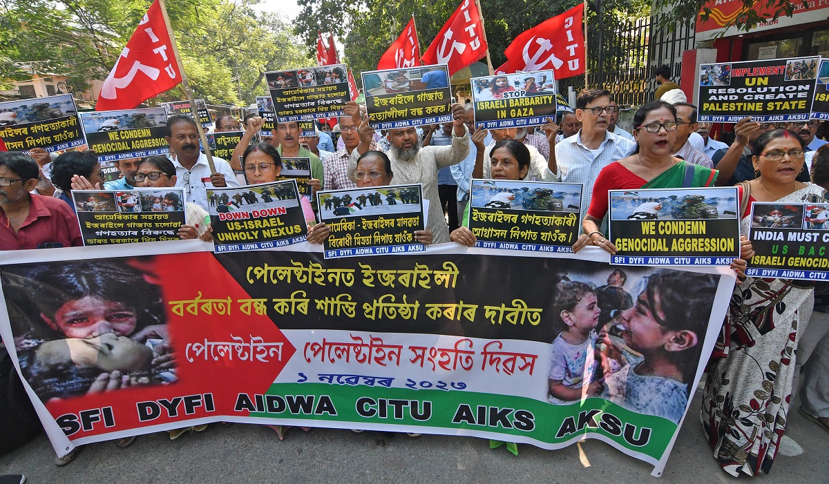 CPI-M to hold pro-Palestine rallies across Kerala, questions Cong stand - Rediff.com