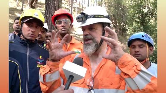 Tunnel expert Arnold Dix