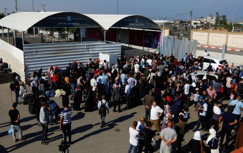 The Rafah border is still closed. Ibraheem Abu Mustafa/Reuters