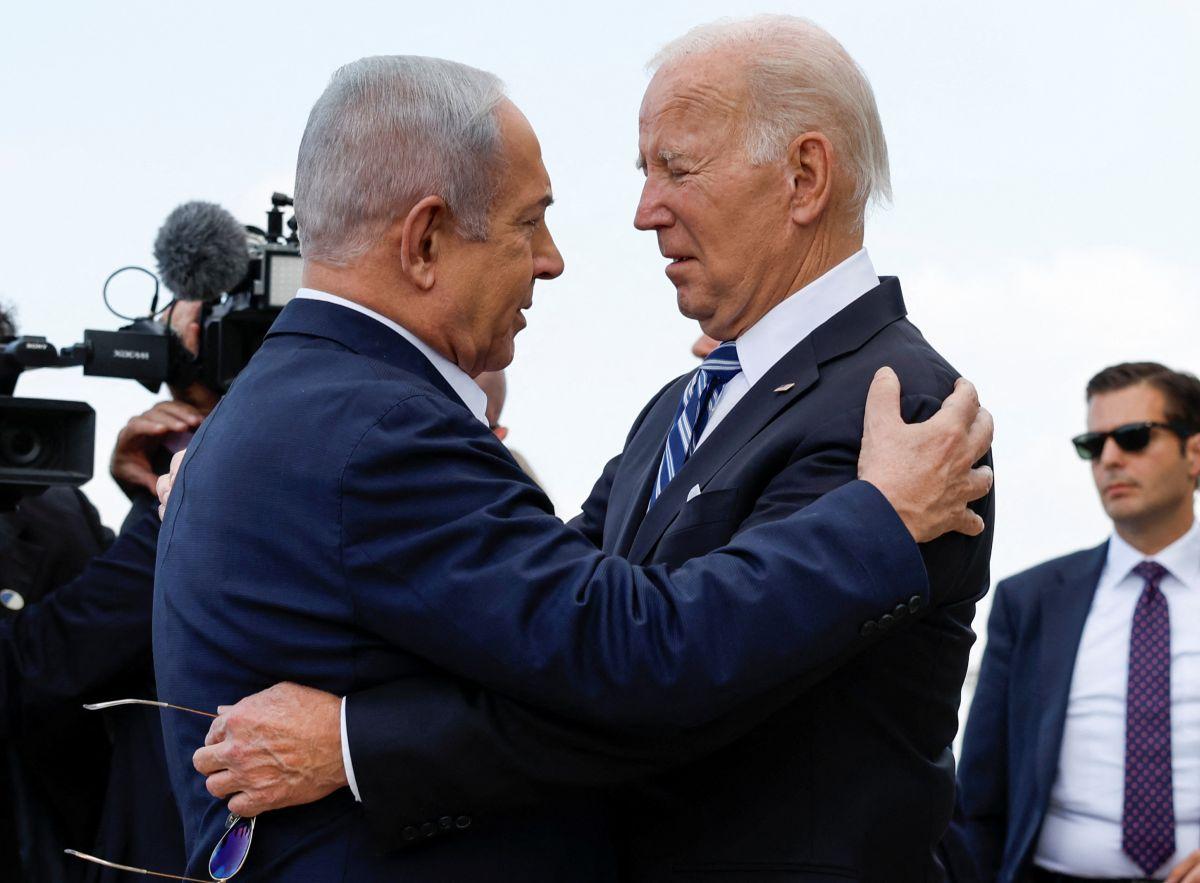 US President Joe Biden and Israeli Prime Minster Benjamin Netanyahu/Reuters