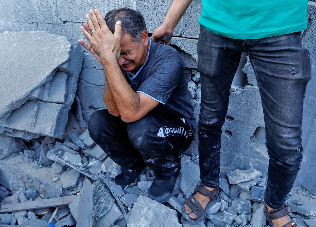 The Faces Of Gaza's Grief