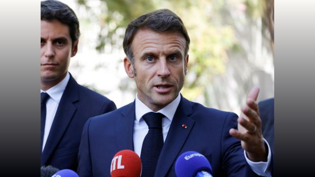 France President Emmanuel Macron