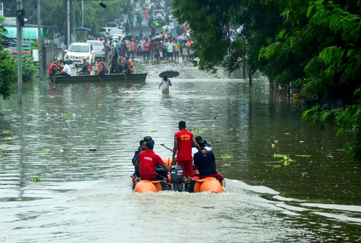 1 dead, 400 rescued as heavy rains flood several parts of Nagpur