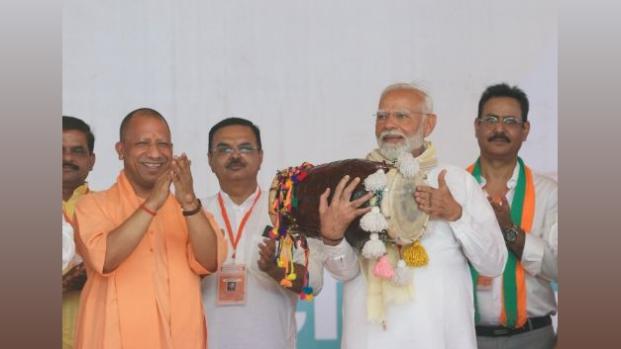 PM at a rally in Amroha, UP