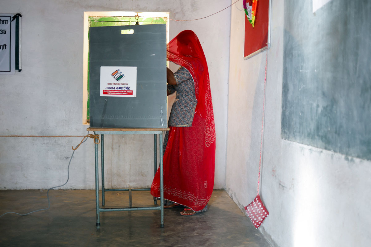 Over 63% voter turnout recorded in phase 2; Tripura highest with 79.46%