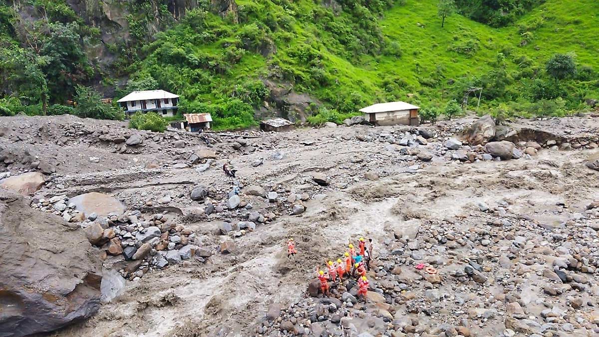 5 dead, 50 missing after cloudburst in Himachal