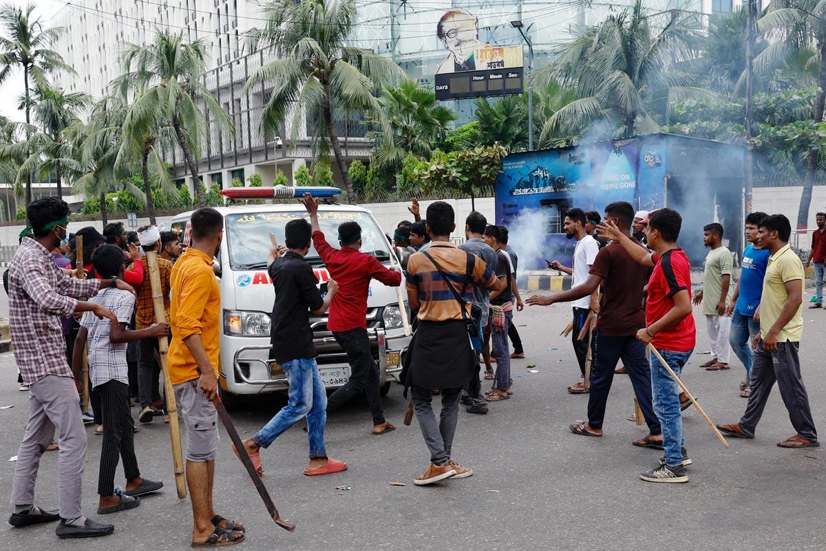 Dhaka's Indira Gandhi Cultural Centre attacked