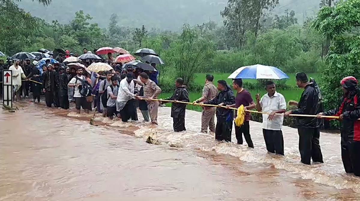 Heavy rains in India