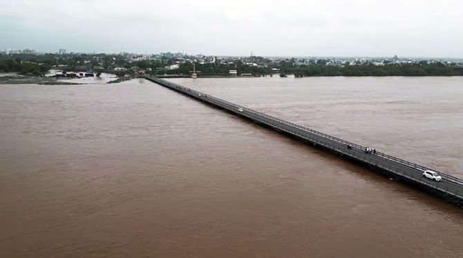 Heavy rains in India