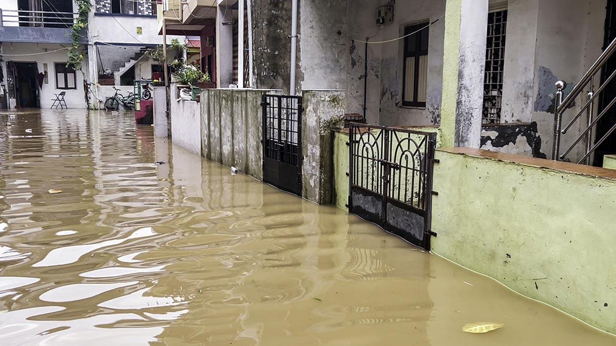 Heavy rains in India