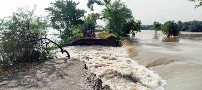 Heavy rains in India