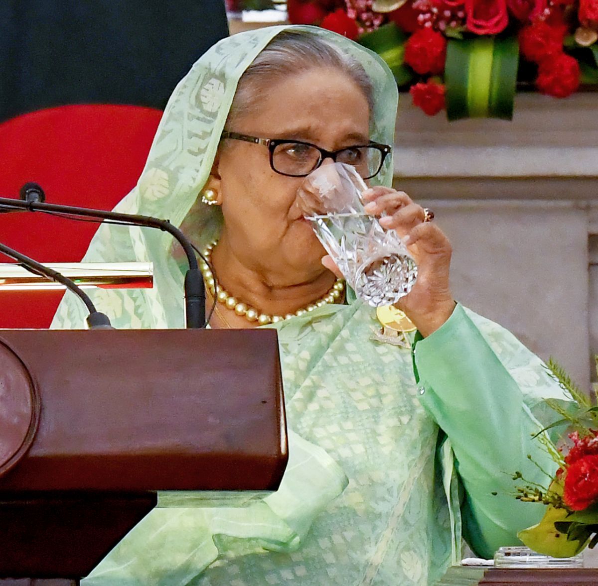 Deposed prime minister Sheikh Hasina/File image