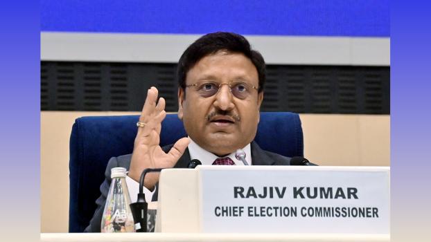 Chief Election Commissioner Rajiv Kumar