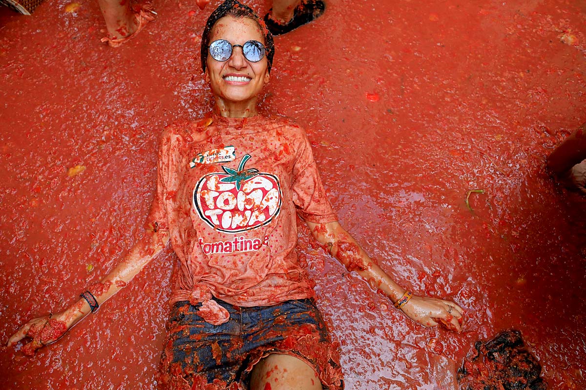 La Tomatina The Battle of Tomatoes Get Ahead