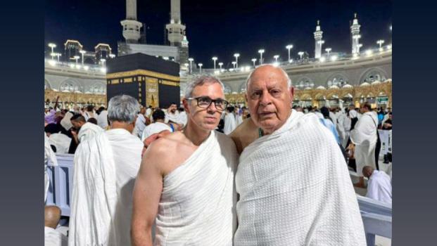 The Abdullahs during the Umrah last month