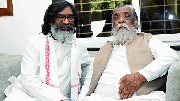 Shibu and Hemant Soren