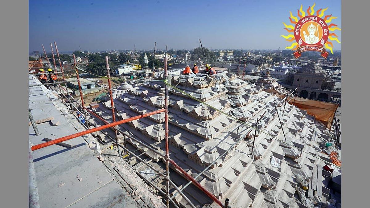 Shikhar of Shri Ram Janmabhoomi Temple