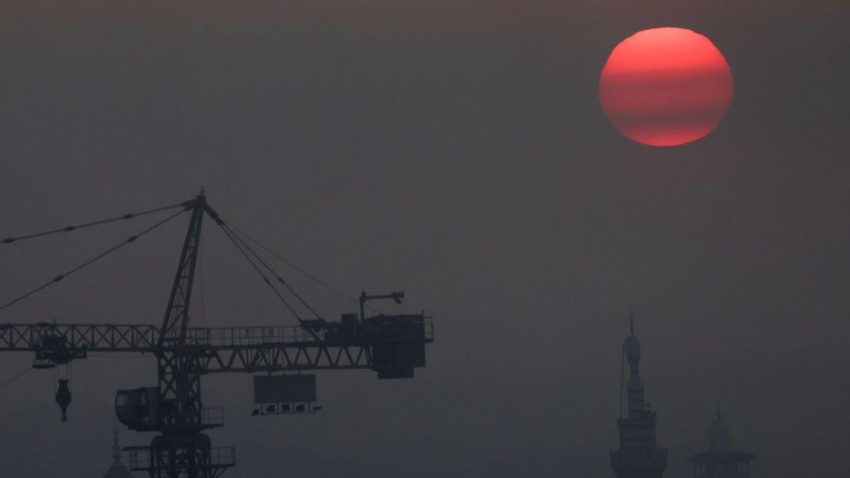 sun rises over Damascus the morning after rebels seized the capital