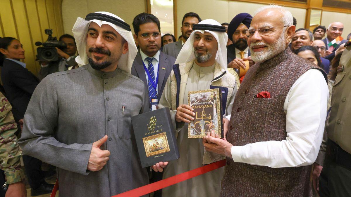 Modi meets Mahabharata, Ramayana's Arabic translator