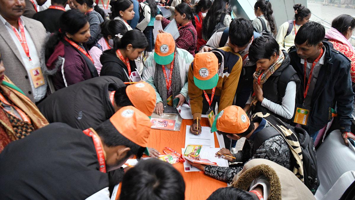 Rozgar mela in Delhi