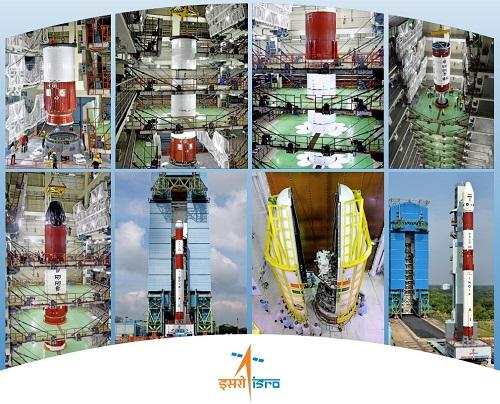 PSLV-C60 is ready to launch SpaDeX and 24 innovative payloads into orbit./Courtesy ISRO on X