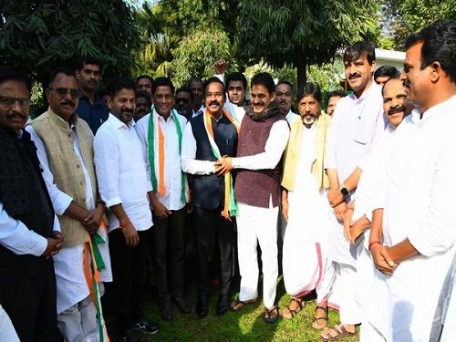 BRS MP, Senior Party Leaders Join Congress In Telangana