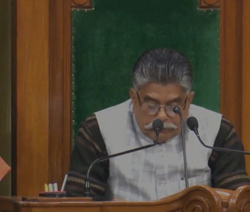 Speaker Awadh Bihari Chaudhary