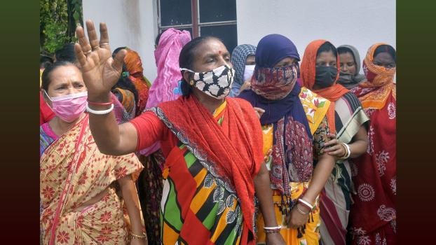 Sandeshkhali women have accused him of land grab and sexual assaults