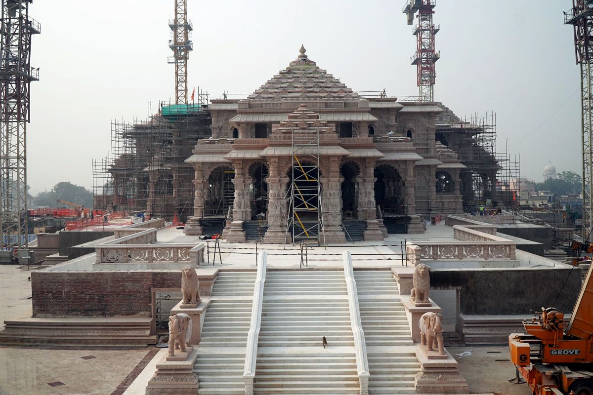 Ground floor of Ayodhya Ram temple ready, rest by Dec