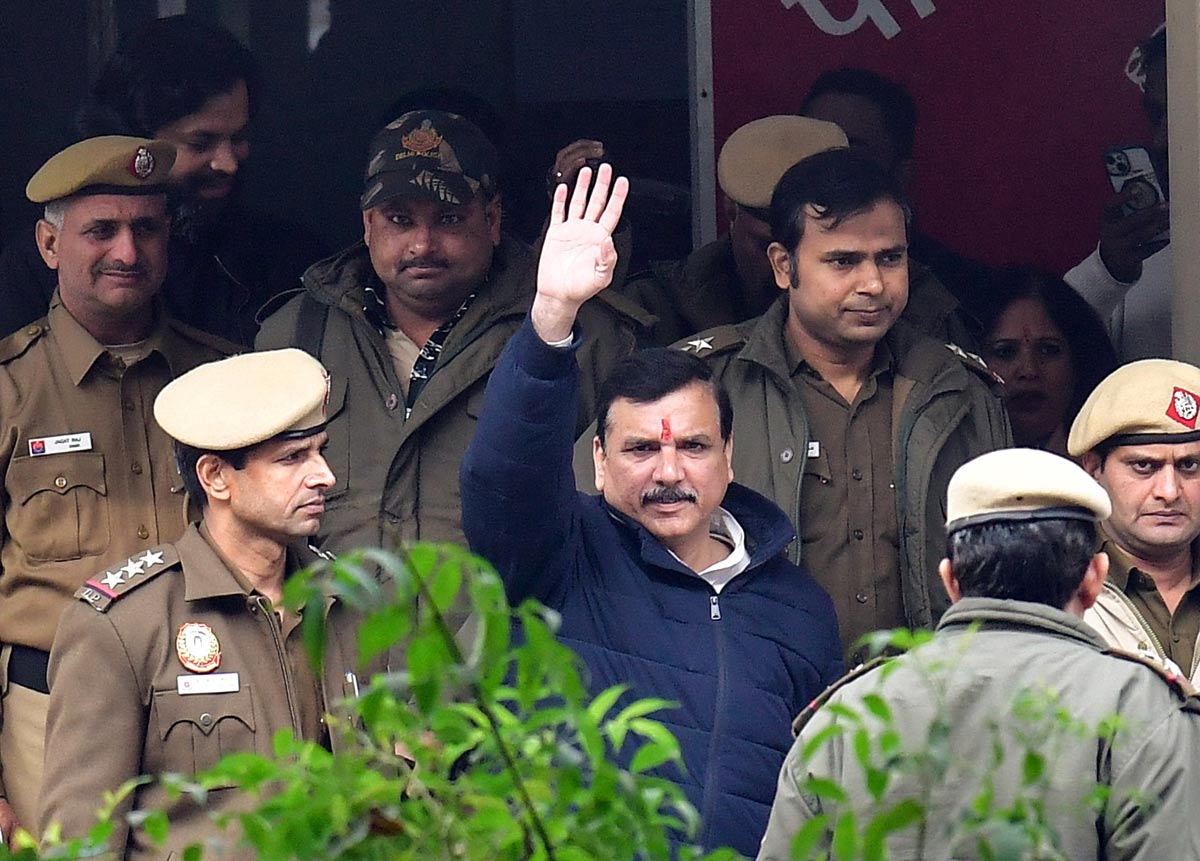 AAP's Sanjay Singh gets bail after ED's no objection