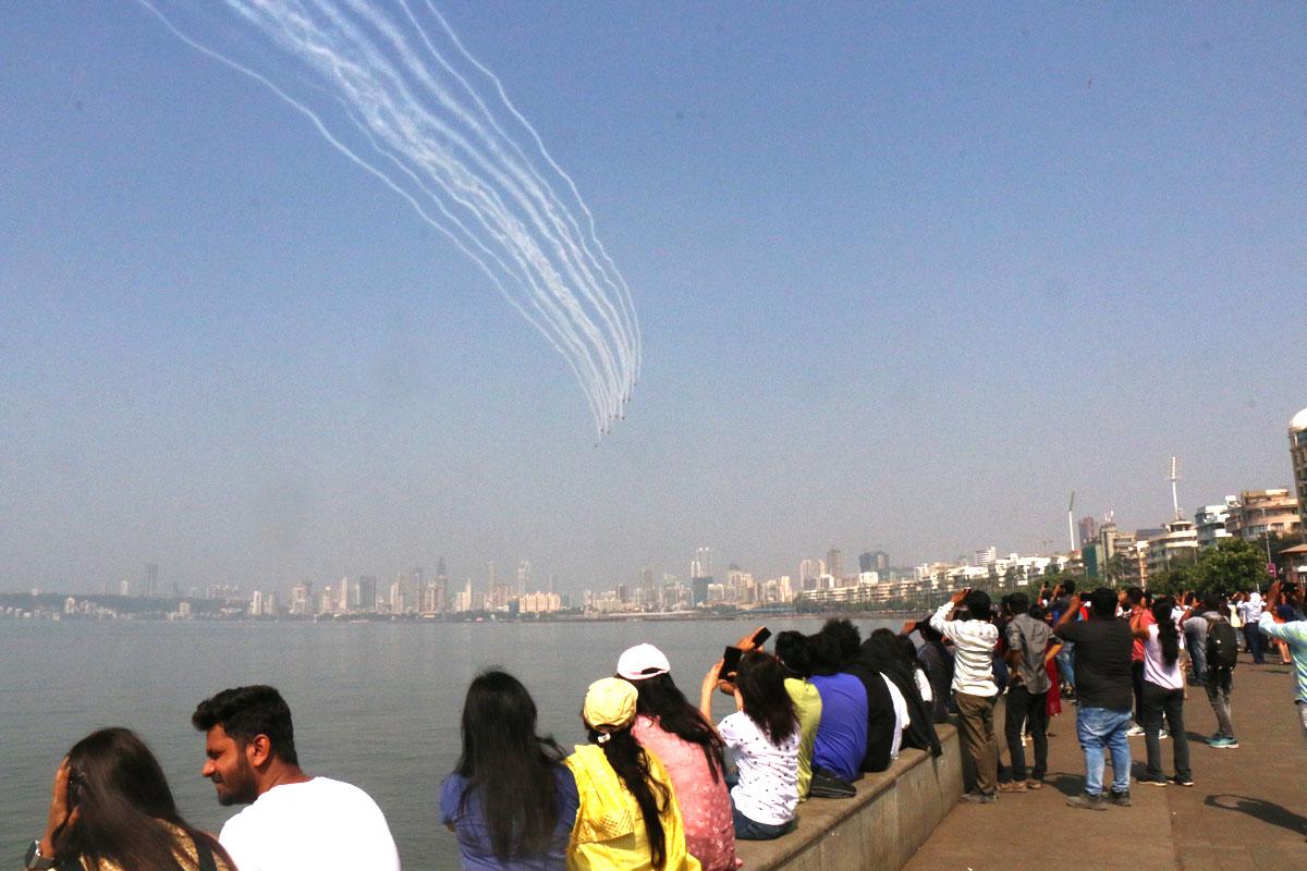 IAF Display in Mumbai