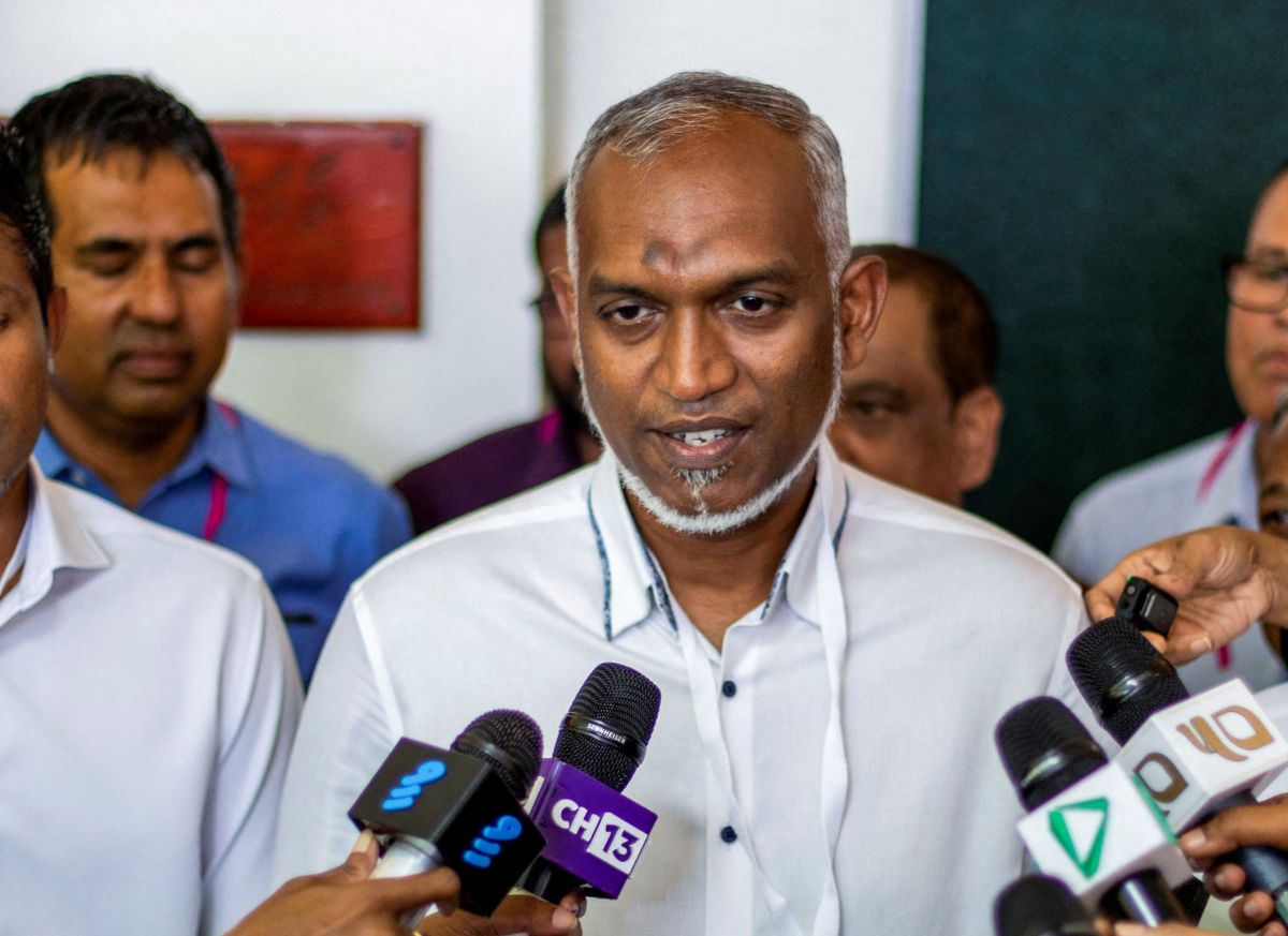 President of the Maldives Mohamed Muizzu/Dhahau Naseem/Reuters